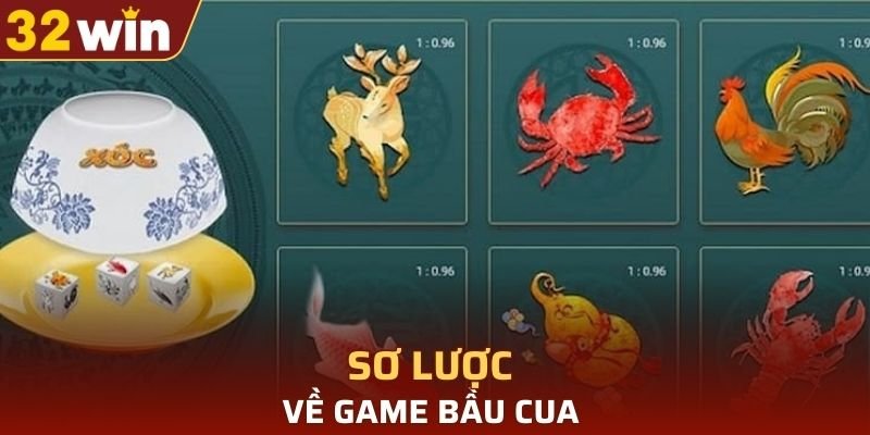 Bầu cua là game may rủi nổi tiếng