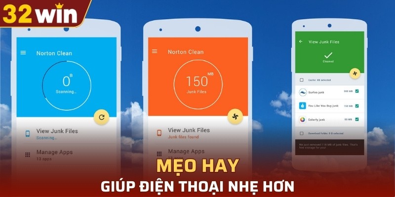 Mẹo hay giúp điện thoại nhẹ hơn