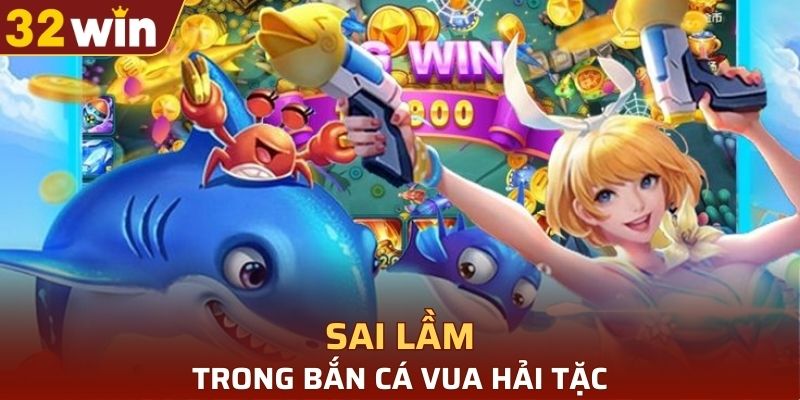 Sai lầm trong bắn cá vua hải tặc