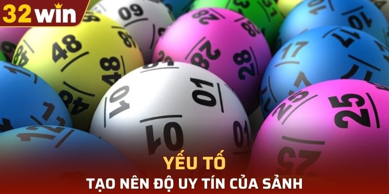 Yếu tố tạo nên độ uy tín của sảnh